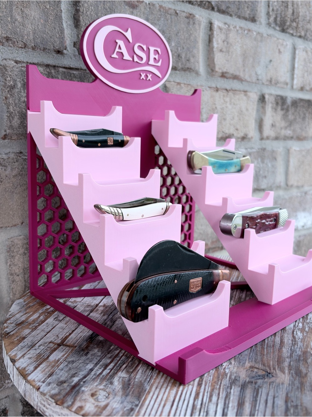 CASE style knife stand